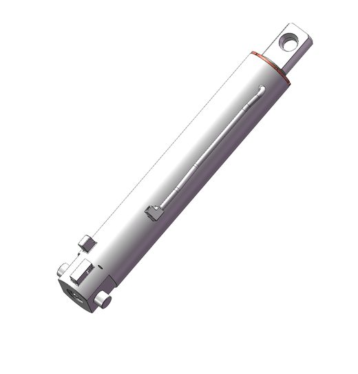 液压支架推移千斤顶 φ250/160×1020